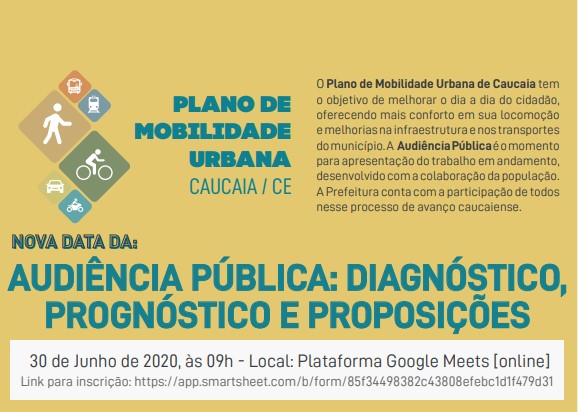 1º Audiência Pública – Plano de Mobilidade Urbana de Caucaia