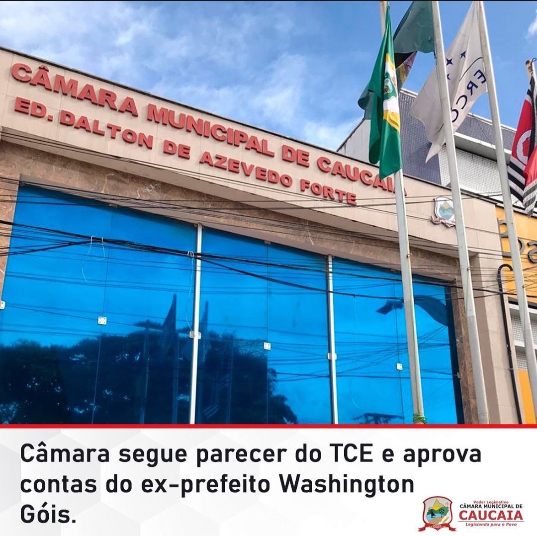 Câmara segue parecer do TCE e aprova contas de ex-prefeito de Caucaia